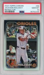 ボー ビシェット Topps Chrome RC PSA 10 激レア ミントモール / MINT 池袋店 / 2024 Topps Chrome Jackson Holliday