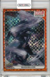 2023 Upper Deck Marvel Platinum QUICKSILVER Orange Checkers Refractor【6/33】