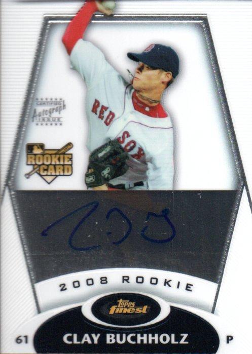 ミントモール Mint 梅田店 08 Topps Finest Clay Buchholz Autograph Rc