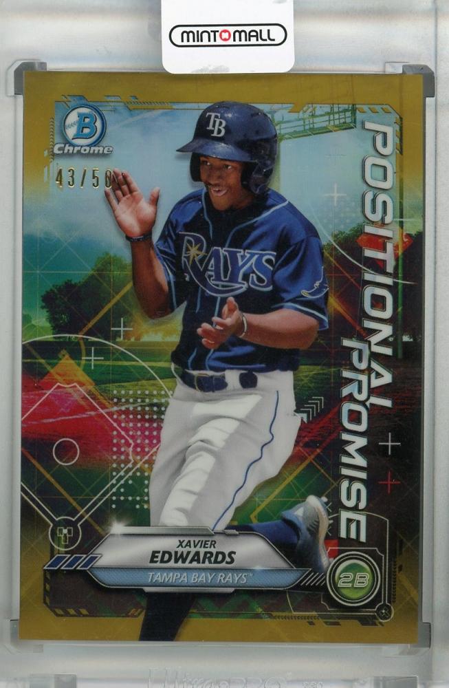 ミントモール / MINT 浦和店 / 2021 Topps Bowman Tampa Bay Rays Xavier Edwards