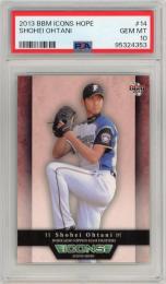 BBM ICONS 2013 HOPE 大谷翔平 レギュラーカード【PSA 10 GEM MT】 北海道日本ハムファイターズ