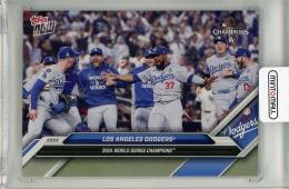 2024 Topps Now Los Angeles Dodgers World Series Champions #WS1