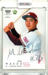 2022 BBM ベースボールカード 1STバージョン 前田銀治 #239 ホロ箔サインカード【34/50】 楽天