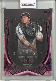 2024 BBM GENESIS 佐藤都志也 レギュラー ピンク箔【151/200】 千葉ロッテ