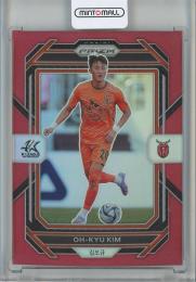 2023 Panini Prizm K.League Soccer  Oh-Kyu Kim Base Red Parallels #91 111/115