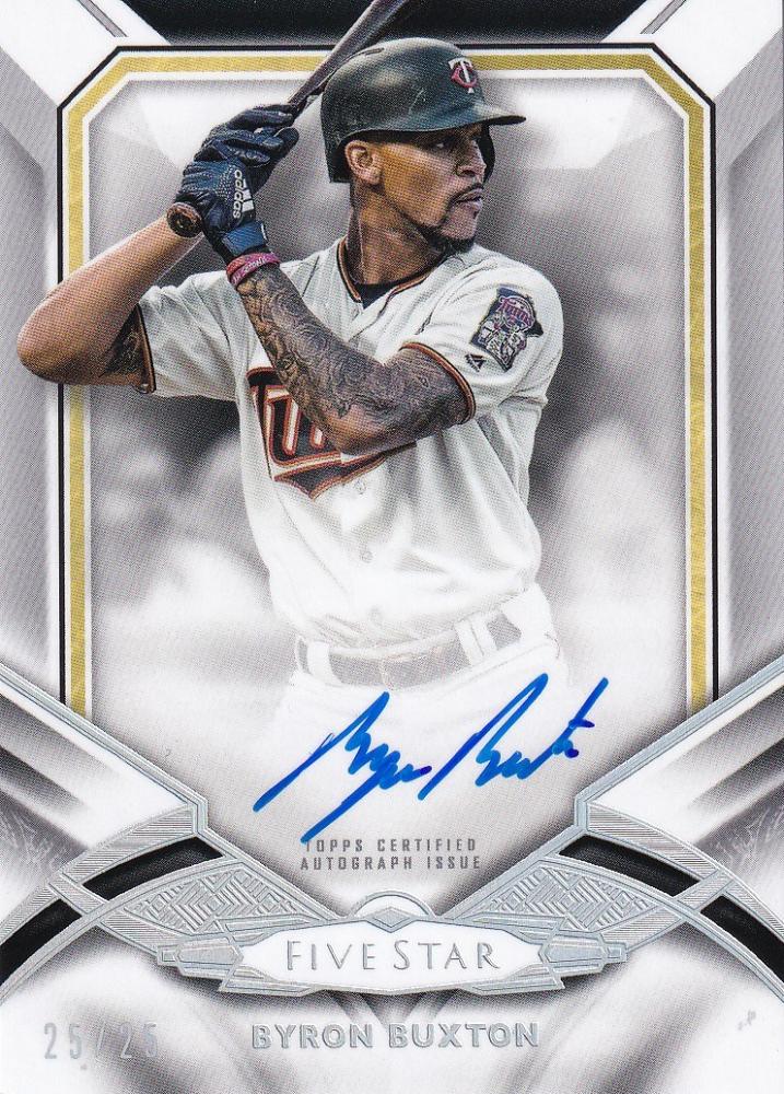 ミントモール Mint 浦和店 2019 Topps Five Star Minnesota Twins Byron Buxton Five Tool Pheom Autographs Lastナンバー 25 25