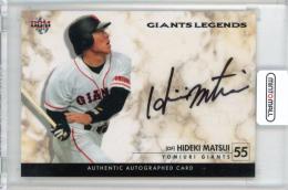 ミントモール / MINT 新宿店 / 2012 BBM GIANTS LEGENDS 松井秀喜 直筆