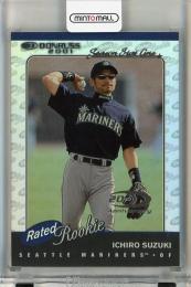 2001 Donruss Ichiro Suzuki Rated Rookie Stat Line Season #195【112/153】《側面汚れあり》
