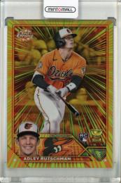 2023 Topps Chrome Baltimore Orioles Adley Rutschman Radiating Rookies