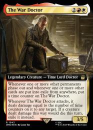 【WHO】【ENG】【サージ・Foil】《ウォードクター/The War Doctor》 拡張アート版