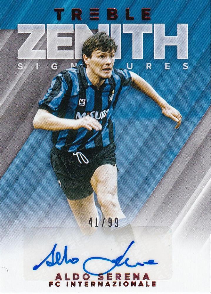 ミントモール Mint 浦和店 18 19 Panini Treble Fc Internazionale Aldo Serena Zenith Signatures Redパラレル版 41 99