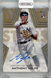 2023 Topps Update Series Anthony Volpe Baseball Stars Autographs Gold #BSA-AV RC【32/50】 New York Yankees