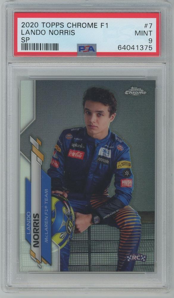 2020 LANDO NORRIS Topps Chrome Formula 1 Racing ♯7 ランド・ノリス-