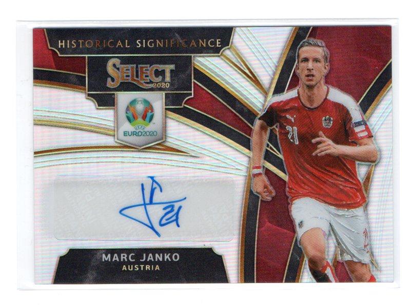 ミントモール Mint 池袋店 Panini Select Uefa Euro Soccer Marc Janko Historical Significance Auto