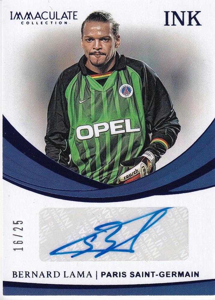 ミントモール Mint 浦和店 18 19 Panini Immaculate Paris Saint Germain Bernard Lama Ink Sapphireパラレル版 16 25 ミントモール Mint 浦和店 18 19 Panini Immaculate Paris Saint Germain Bernard Lama Ink Sapphireパラレル版 16 25