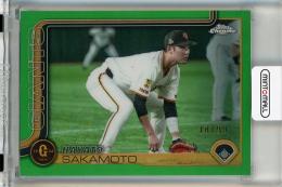 ミントモール / MINT 千葉店 / 2025 Topps NPB Chrome 坂本勇人 Green