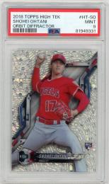 150枚限定 大谷 2018 Topps high Tek #HT-SO RC