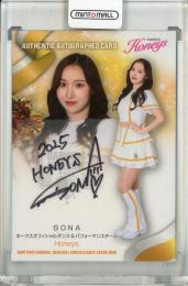 BoA 直筆サイン入りポスター 貴重 ミントモール / MINT 池袋店 / 2025 BBM チアリーダー Dancing Heroine