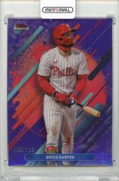 2025 TOPPS Finest Bryce Harper Purple Refractors #230【069/125】 Philadelphia Phillies