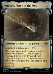 MTG 指輪物語 ポスター 西方の焰、アンドゥーリル ミントモール / MINT GAMES MTG(東日本橋) / 【LTR】【ENG】《西方の焔
