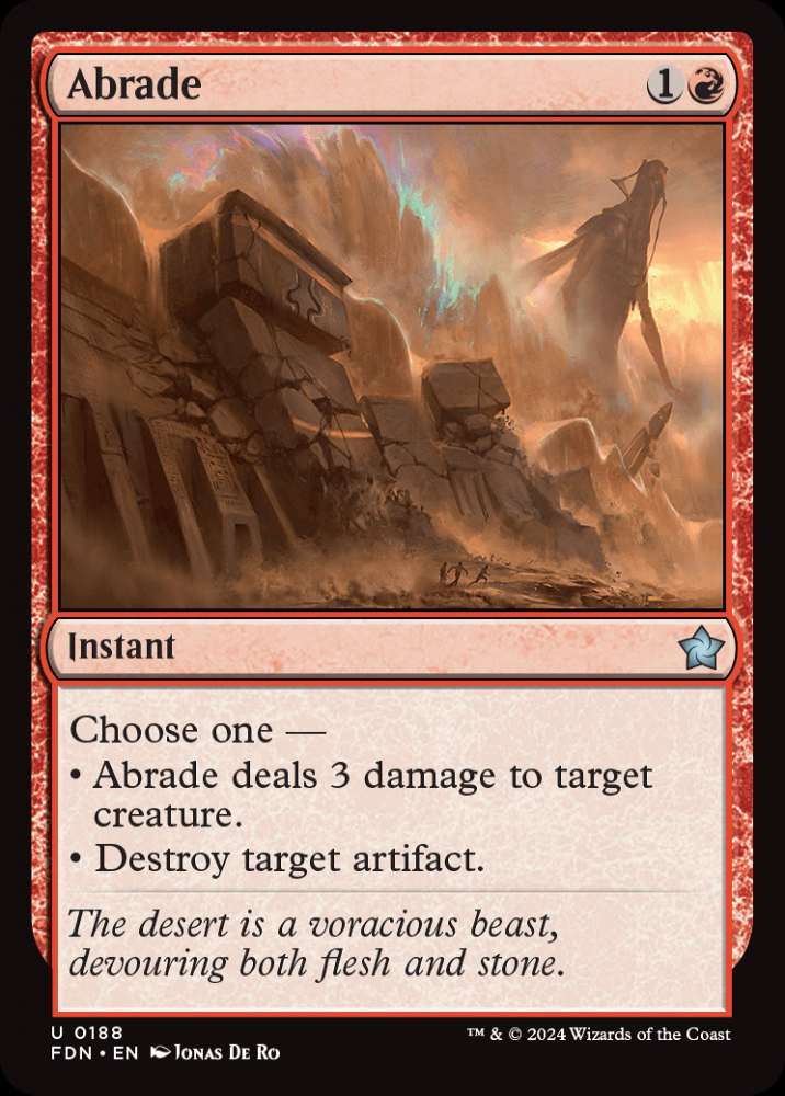 【FDN】【ENG】《削剥/Abrade》