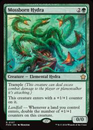 苔生まれのハイドラ 日本語拡張版フルアート 4枚セット ミントモール / MINT GAMES MTG(東日本橋) / 【FDN】【ENG】《苔