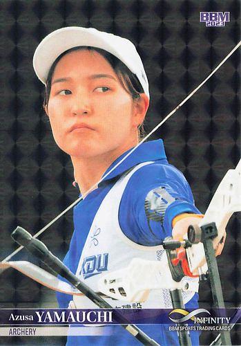 ミントモール / MINT BASE店 / 2023 BBM INFINITY 69 山内梓(アーチェリー) キラカード版レギュラーカード