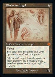 【MTG】白金の天使 日本語版　FOIL Magicthe Gathering 白金の天使 (Platinum Angel) · Conspiracy: Take the Crown
