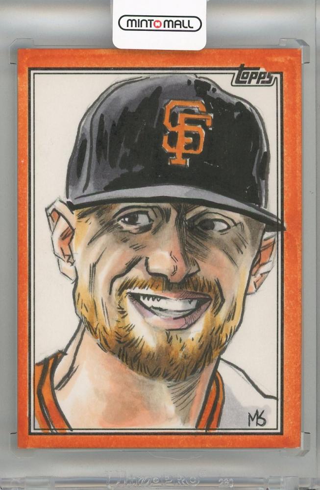 ミントモール / MINT 新宿店 / 2018 TOPPS Sketch Card Art By Matt Stewart / Hunter