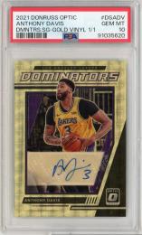 2021 DONRUSS OPTIC AnthonyDavis Autograph【1of1】【PSA10】
