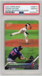 PSA 10 GEM MINT 大谷翔平 TOPPS NOW WBC-71 2023 Topps Now World Baseball Classic #WBC-71 Shohei Ohtani