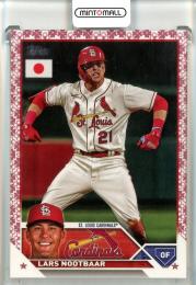 2023 Topps Japan Edition Lars Nootbar Cherry Blossoms【63/99】 St. Louis Cardinals