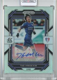 2023 Panini Prizm K League Soccer  Tae-Hwan Kim Base Set Autographs Silver #144 7/40