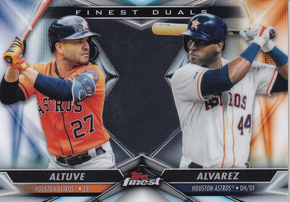 ミントモール Mint 浦和店 Topps Finest Houston Astros Yordan Alvarez Jose Altuve Finest Duals ミントモール Mint 浦和店 Topps Finest Houston Astros Yordan Alvarez Jose Altuve Finest Duals