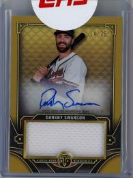 【非売品】Dansby Swanson直筆サイン入りポスター ミントモール / MINT 千葉店 / 2022 Topps Triple Threads