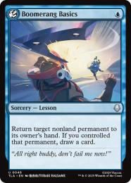 アバター講義カードセット　MTG ブーメランの基礎　積み重ねられた叡智 ミントモール / MINT GAMES MTG(東日本橋) / 【TLA】【ENG】【Foil