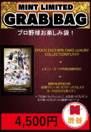 【渋谷店限定】プロ野球EPOCH 2023 NPB CARD  LUXURY COLLECTION お楽しみ袋!