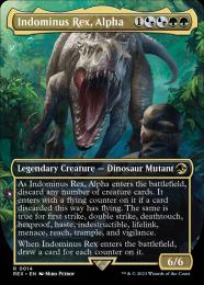 MTG　君臨するもの、インドミナス・レックス　日本語版　FOIL　PSA9 ミントモール / MINT GAMES MTG(東日本橋) / 【REX】【ENG