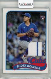 2024 Topps Update Shota Imanaga 89 Topps Relics RC #89RUSI