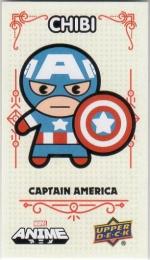 2020 Upper Deck Marvel Anime  Captain America CHIBI