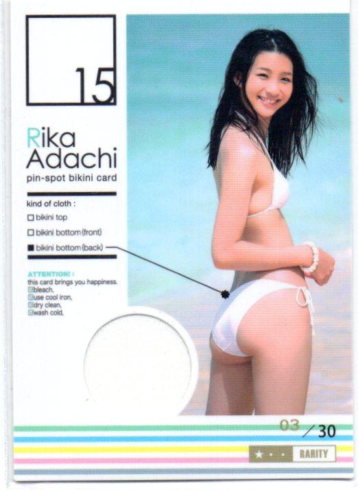 ミントモール Mint Lab Tokyo 10 Bomb 足立梨花 ファースト ビキニカード Pin Spot Bikini 03 30