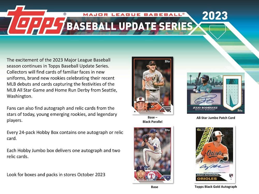 ミントモール / MINT-WEB店 (ボックス通販) / MLB 2023 TOPPS UPDATE