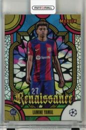 2023-24 Topps Merlin UEFA Club Competitions Lamine Yamal Renaissance #R9