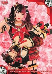 2021 BBM 女子プロレス 伊藤麻希 直筆サインカード 100枚限定