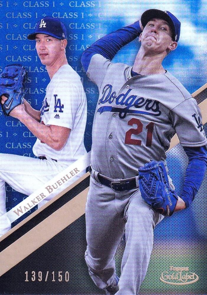 ミントモール Mint 浦和店 19 Topps Gold Label Los Angeles Dodgers Walker Buehler Base Class 1 Blue パラレル版 139 150 ミントモール Mint 浦和店 19 Topps Gold Label Los Angeles Dodgers Walker Buehler Base Class 1 Blue パラレル版 139 150