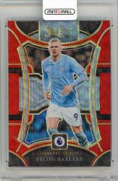 2023-24 Panini Select Premier League Soccer Erling Haaland  Wave Red【120/149】 Manchester City