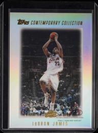 2003-04 Topps Contemporary Collection #1 RC   LeBron James  Cleveland Cavaliers