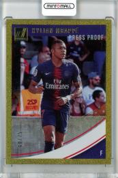 2018-19 Donruss Soccer Kylian Mbappe Base/Gold Press Proof/#53(裏状態難)【60/75】 Paris Saint-Germain