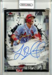 2024 Topps Finest Lars Nootbar Base Autographs St. Louis Cardinals