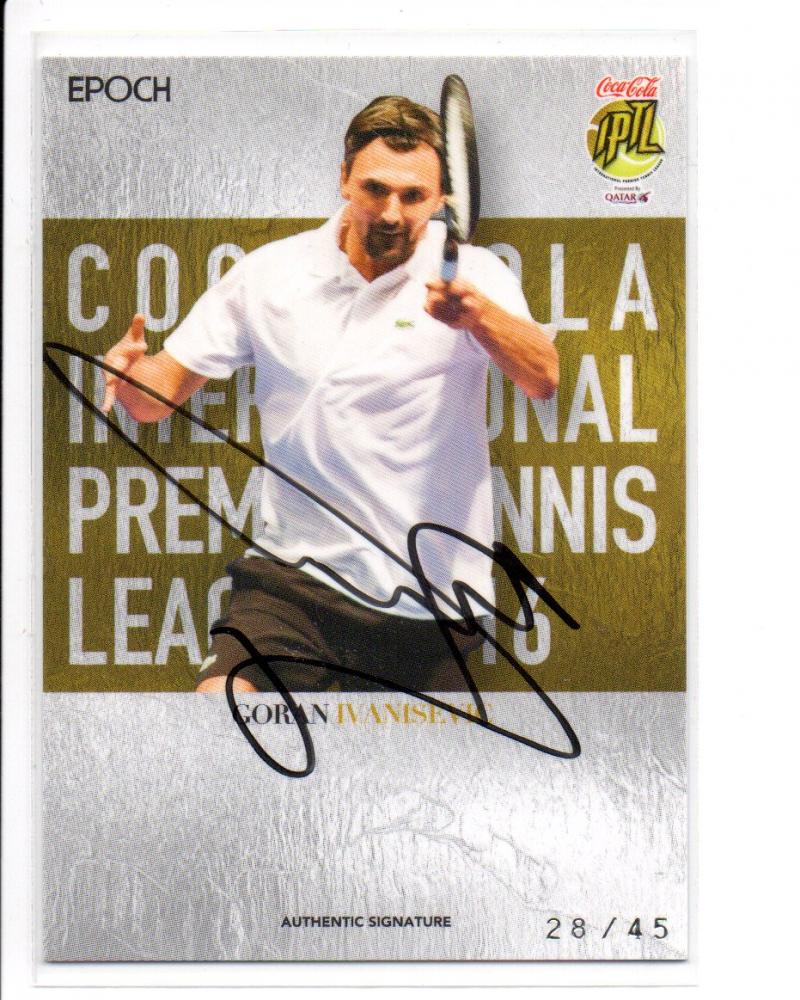 ミントモール Mint Lab Tokyo 16 エポック Coca Cola International Premier Tennis League ゴラン イワニセビッチ 直筆サインカード 28 45 ミントモール Mint Lab Tokyo 16 エポック Coca Cola International Premier Tennis League ゴラン イワニセビッチ 直筆サインカード 28 45